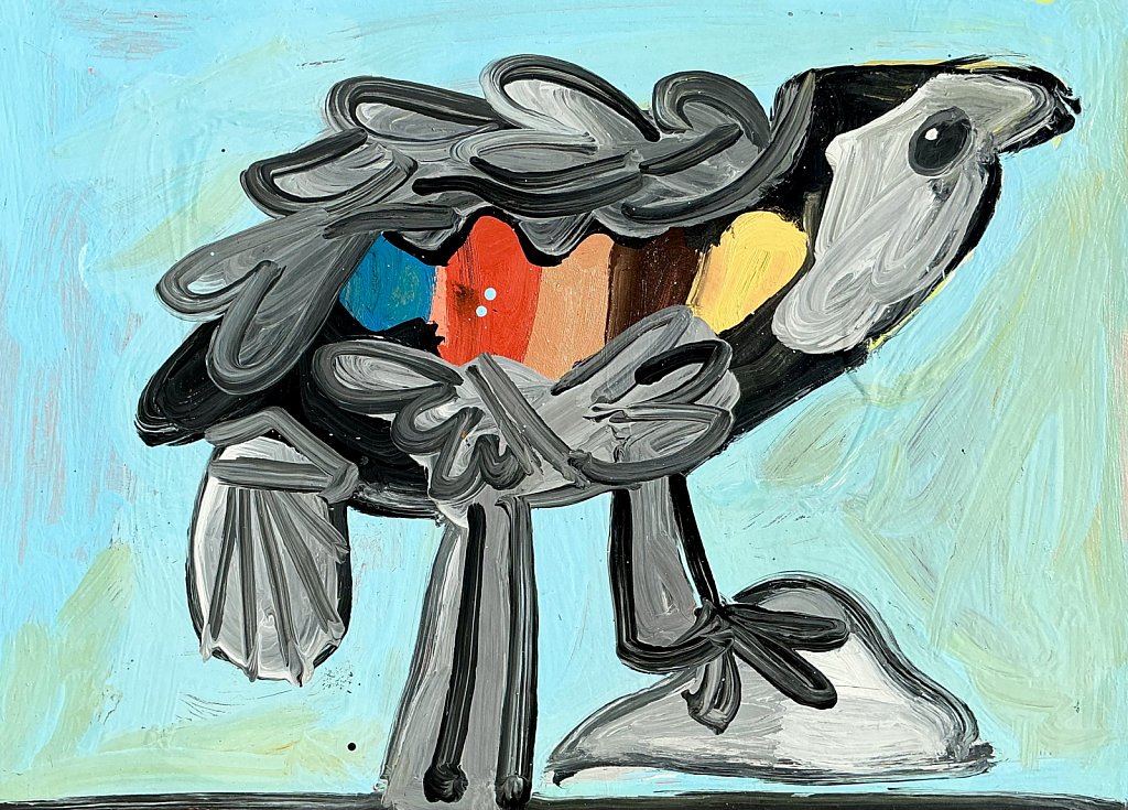Sea Bird on Rock